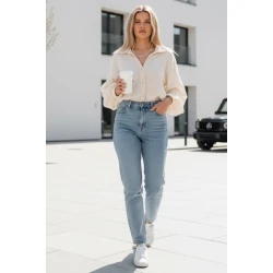 Sieviešu muslīna brūns krekls Musline