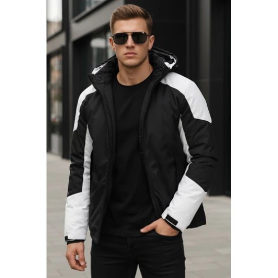 Vīriešu melna slēpošanas jaka Royal