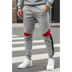 Vīriešu pelēkas ikdienas bikses Anton