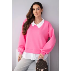 Sieviešu rozā blūze Liucy