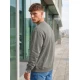 Vīriešu pelēks džemperis ar kapuci Steel Džemperi bez kapuciņiem