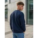 Vīriešu tumši zils džemperis ar kapuci Tērauds Džemperi bez kapuciņiem