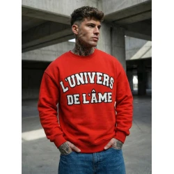 Vīriešu sarkans džemperis L'Univers