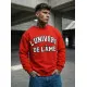 Men's red jumper L'Univers