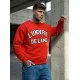Men's red jumper L'Univers