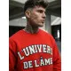 Men's red jumper L'Univers