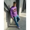 Vīriešu violets džemperis L'Univers