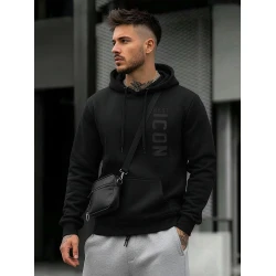 Melns vīriešu džemperis Best Icon