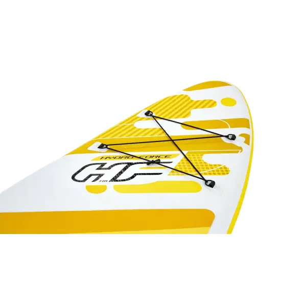 Piepūšamā dzeltenā airēšanas dēļa 320 x 76 x 12 cm Bestway 65348