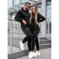Melno velūra apģērbu komplektu kolekcija „Minel“