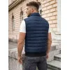 Stepēta vīriešu tumši zila veste Lider JS/MY77