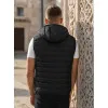 Vīriešu melnā veste Minel Vestes