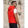 Sarkana vīriešu veste Minel JS/MY88Z