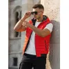 Sarkana vīriešu veste Minel JS/MY88Z