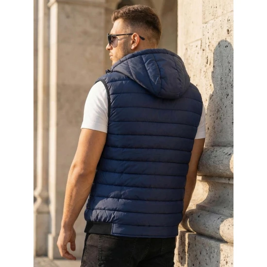 Vīriešu tumši zila veste Minel Vestes