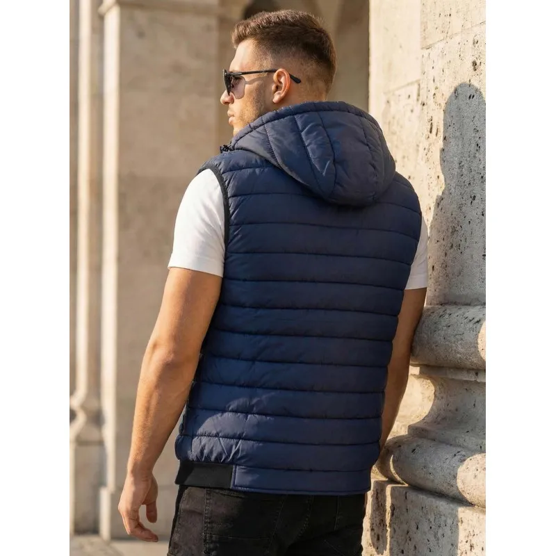 Vīriešu tumši zila veste Minel Vestes