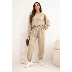 Sieviešu gaiši brūns ikdienas komplekts Isabel