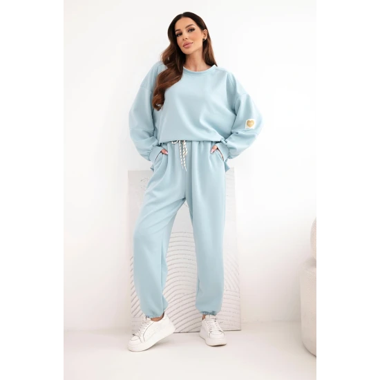 Sieviešu zils brīvā laika kostīms Isabel