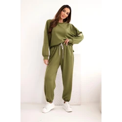 Sieviešu gaiši zaļš ikdienas komplekts Isabel