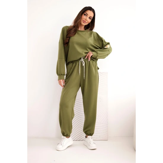 Sieviešu gaiši zaļš ikdienas komplekts Isabel