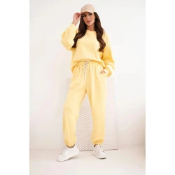 Sieviešu dzeltens brīvā laika kostīms Isabel