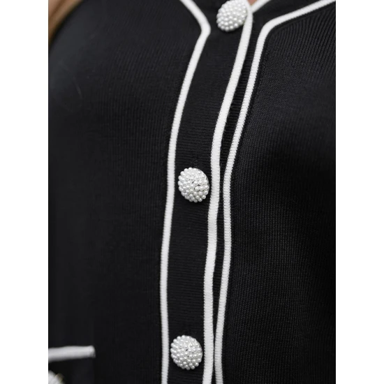 Sieviešu divdaļīgs melns komplekts Artist Sieviešu uzvalki