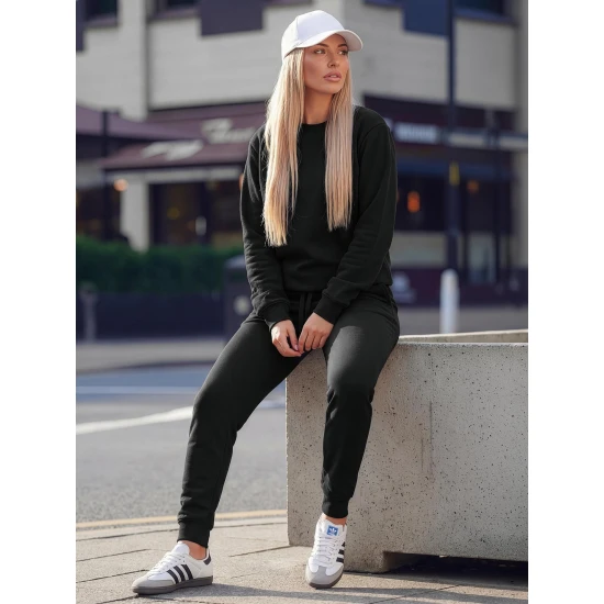 Melns sieviešu komplekts Etel Sportinis11