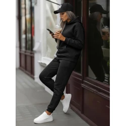 Sieviešu melnais treniņtērps Super