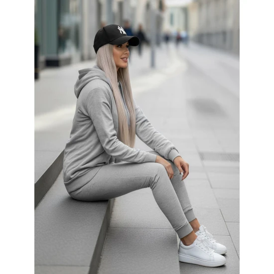 Sieviešu pelēks treniņtērps Super