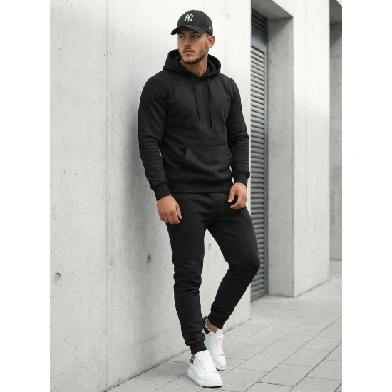 Melns vīriešu treniņtērps Toni