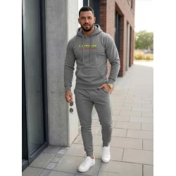 Vīriešu tumši pelēks komplekts ar kapuci Lietuva