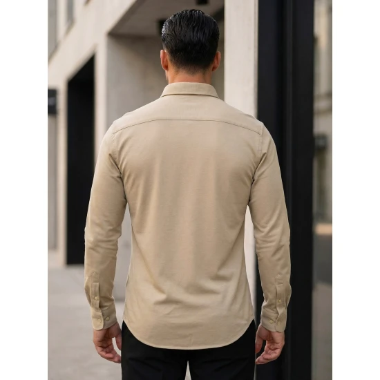 Vīriešu brūns krekls Top Krekli