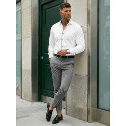 Vīriešu balts krekls Blake