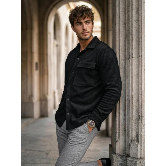 Vīriešu melns krekls Boston Krekli