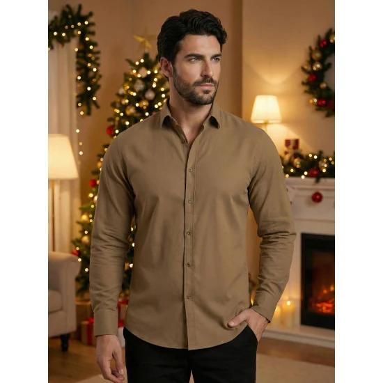 Vīriešu brūns krekls Tom