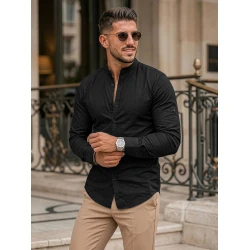 Vīriešu melns krekls Neo