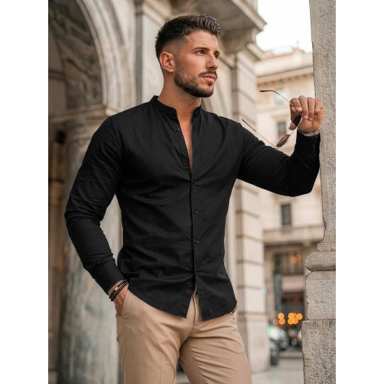 Vīriešu melns krekls Neo Krekli