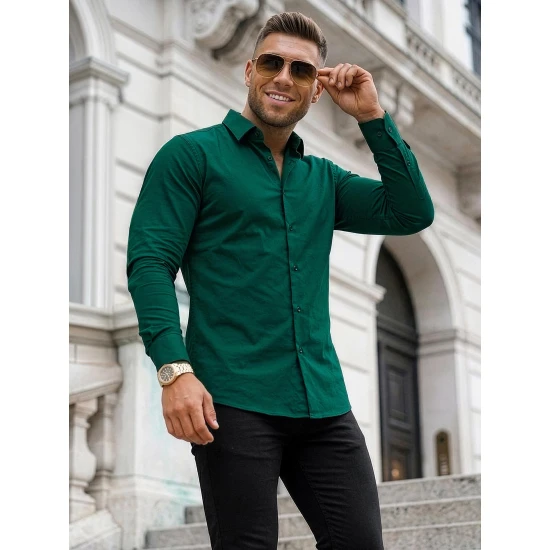 Larum zaļš krekls Krekli