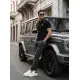 Vīriešu melns polo krekls Skull POLO T-krekls