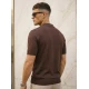 Vīriešu tumši brūni polo krekli Vibe POLO T-krekls