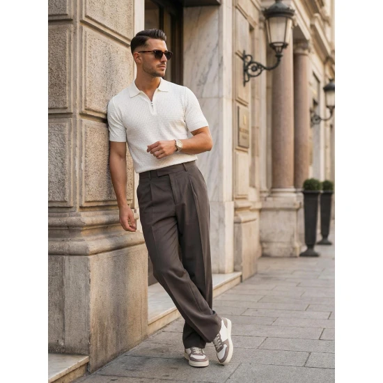 Vīriešu baltas polo krekli Fast POLO T-krekls