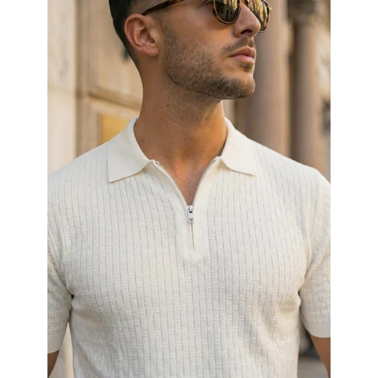 Vīriešu baltas polo krekli Fast POLO T-krekls