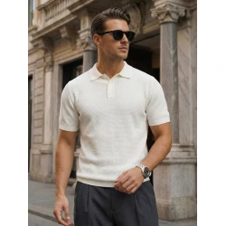 Vīriešu baltas polo krekli Street