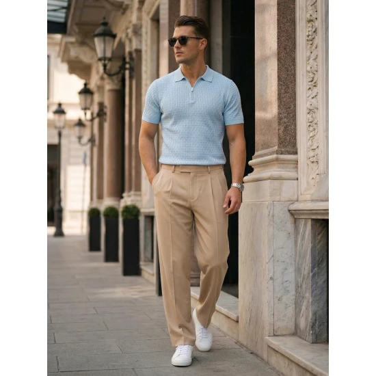 Vīriešu zilas polo krekli Fast POLO T-krekls