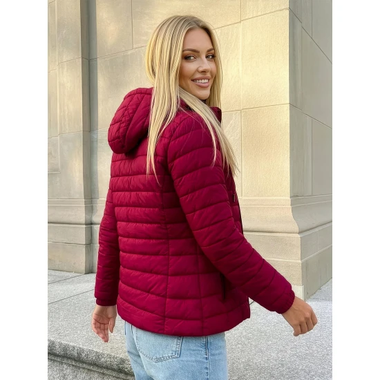 Sieviešu bordo krāsas jaka Albi Sieviešu jakas