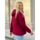 Sieviešu bordo krāsas jaka Albi Sieviešu jakas