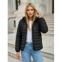 Sieviešu jaka melnā krāsā Albi