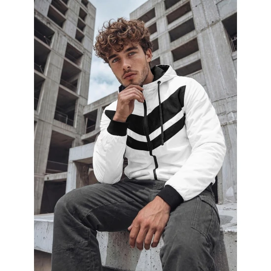 Vīriešu melna divpusējā jaka Conrad Vīriešu jakas un mēteļi