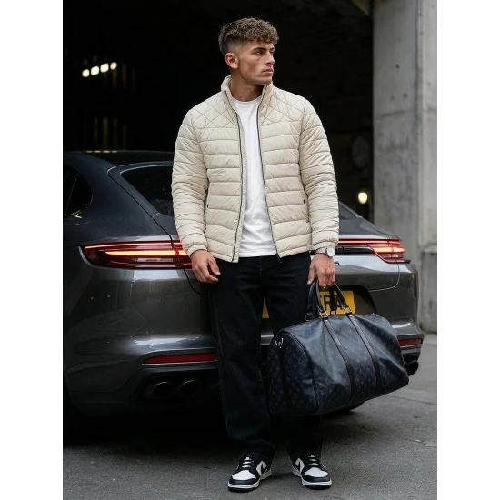 Pārejas brūna jaka Gasen Vīriešu jakas un mēteļi