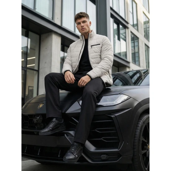 Pārejas brūna jaka Flif Vīriešu jakas un mēteļi